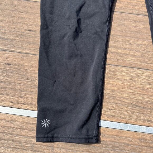 Athleta Cropped Running Capris | Size: Small | Color: Black - Picture 2 of 6
